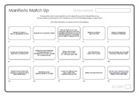 Manifesto Match Up 2017 Manifesto Match Up 2017